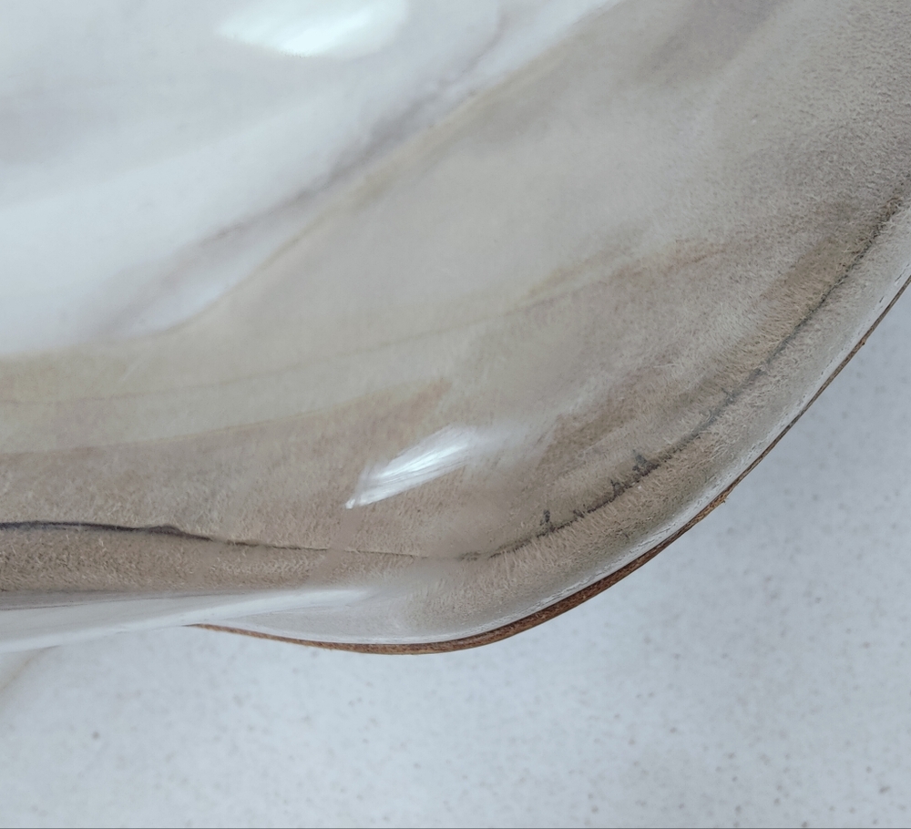 Yeezy Season 6 Clear Transparent PVC Lucite Heel Mules, Sz 37 (US women's 6) - Picture 14 of 16